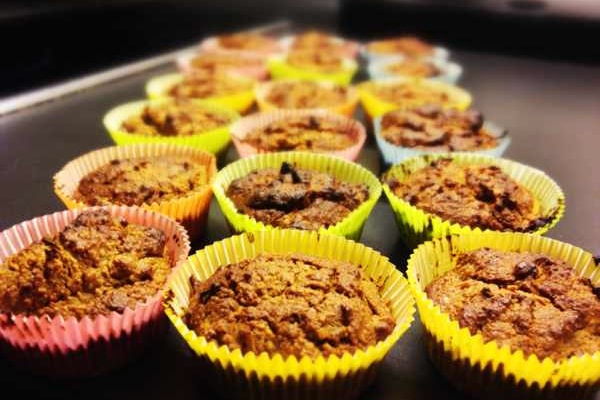 Karotten-Nuss-Muffins