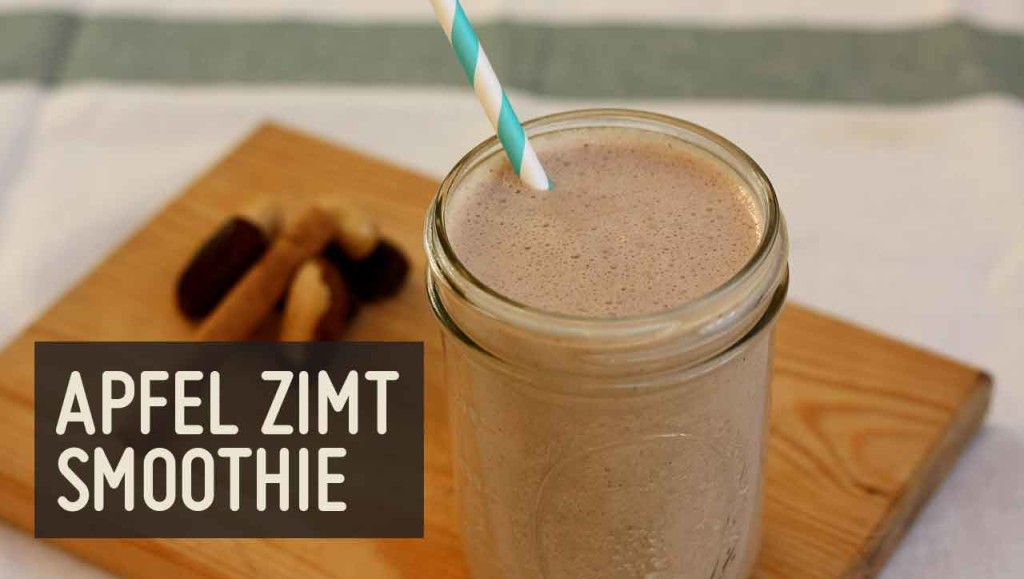 apfel zimt smoothie