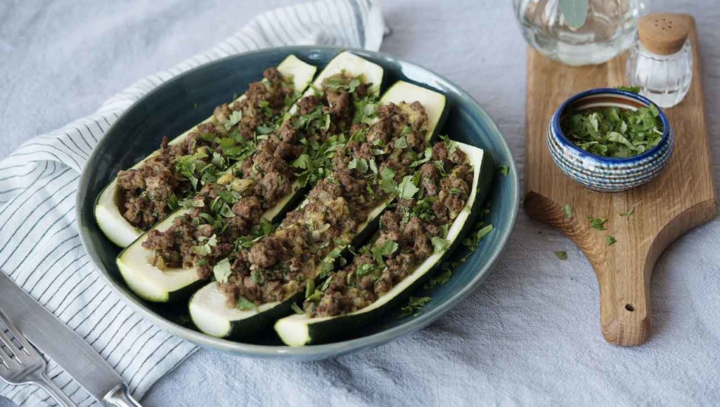 gefüllte zucchini rezept