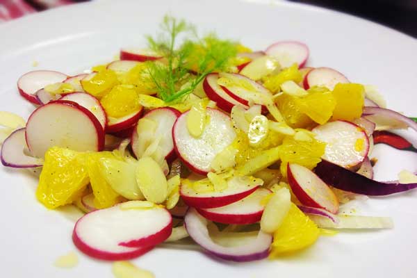 Fenchel Orangen Salat