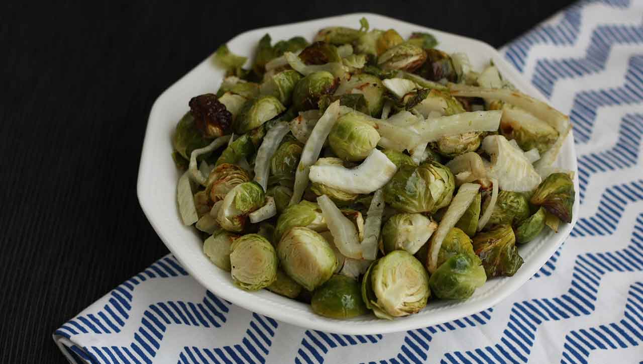 Rosenkohl mit Fenchel