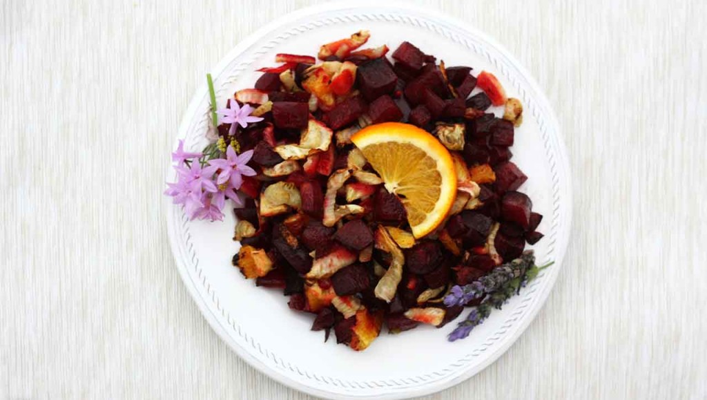 rote beete mit fenchel