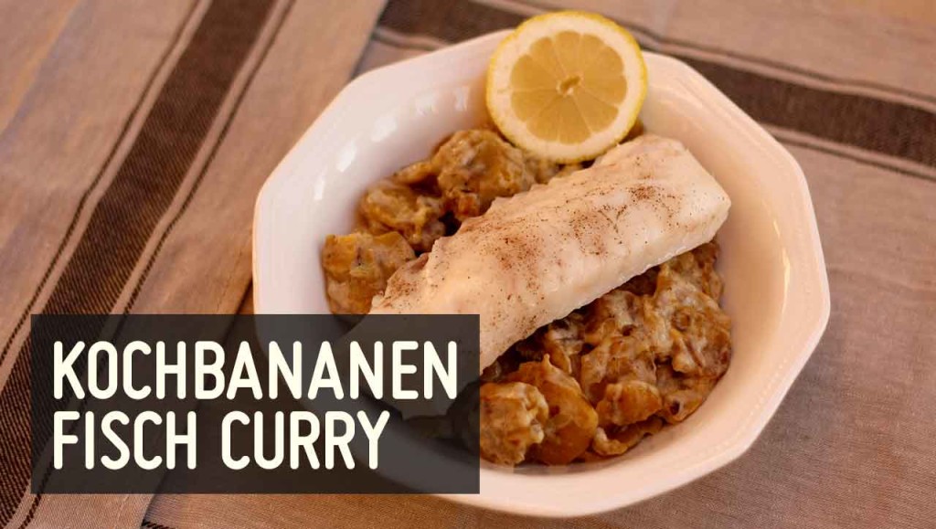 kochbananen curry