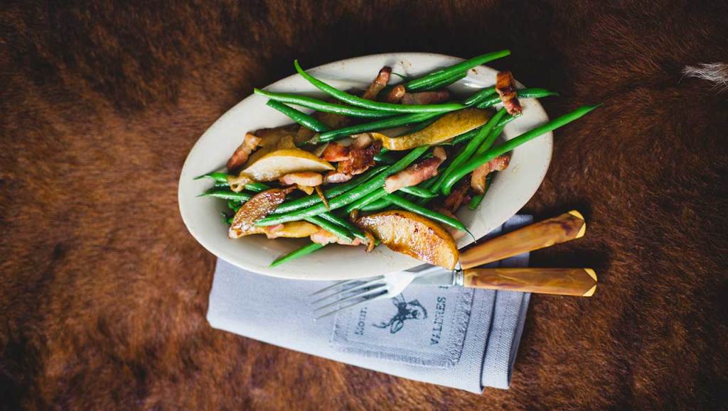 Bohnen mit Birnen und Speck – Paleo360.de