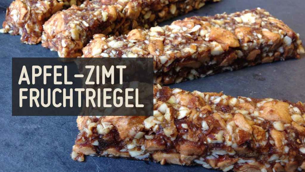 Apfel Zimt Fruchtriegel