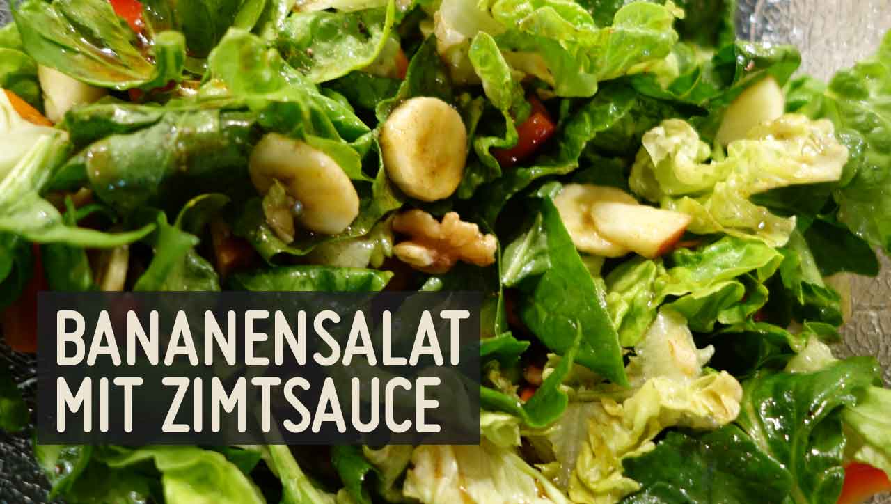 Bananensalat mit Zimtsauce – Paleo360.de