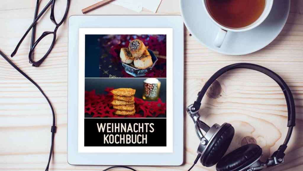 Weihnachts Kochbuch Tablet