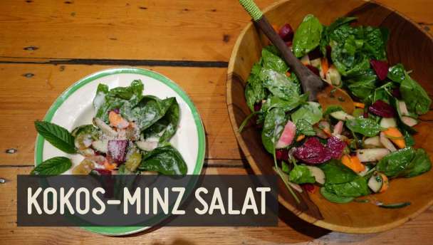 Kokos Minz Salat