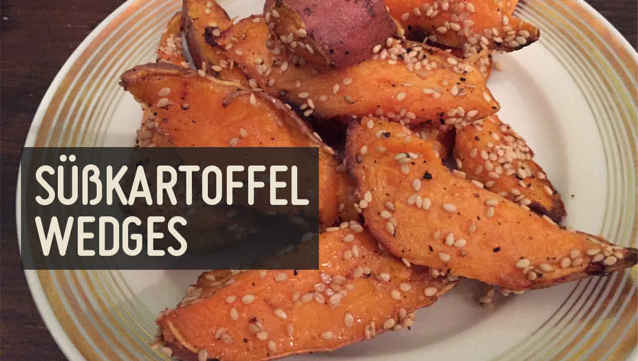 Süßkartoffel wedges