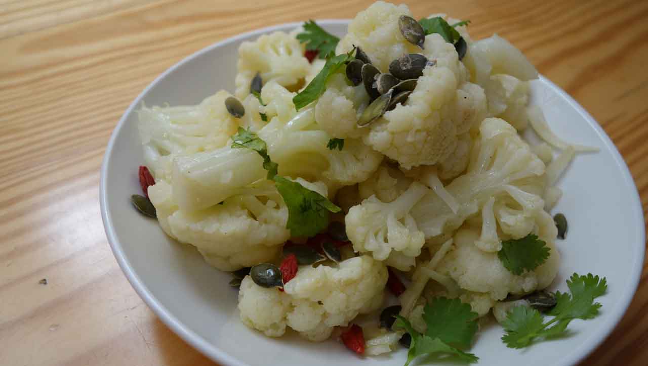 Blumenkohl Salat