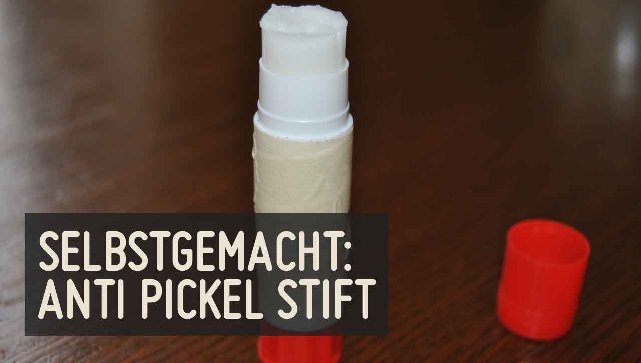 Selbstgemacht: Anti Pickel Stift