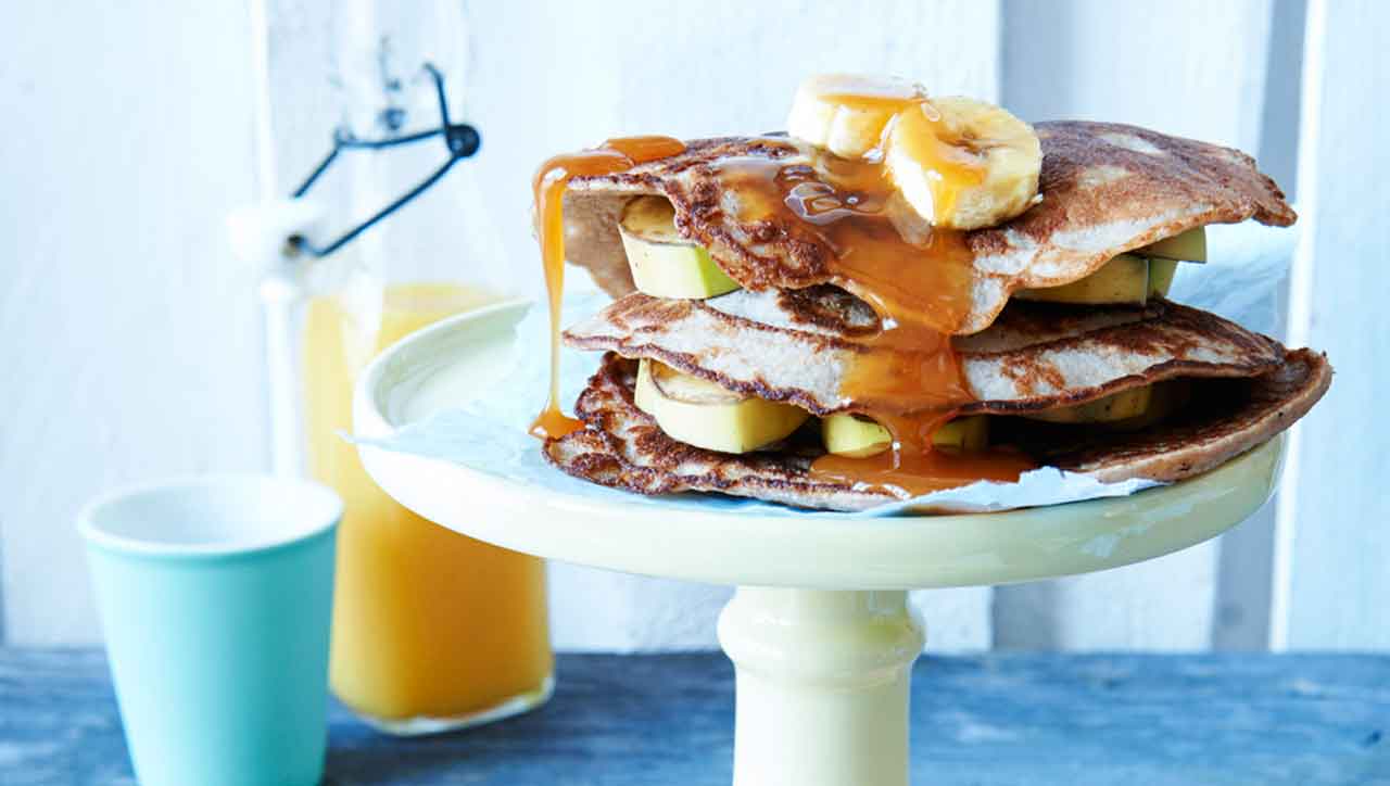 Crêpes mit Kochbanane