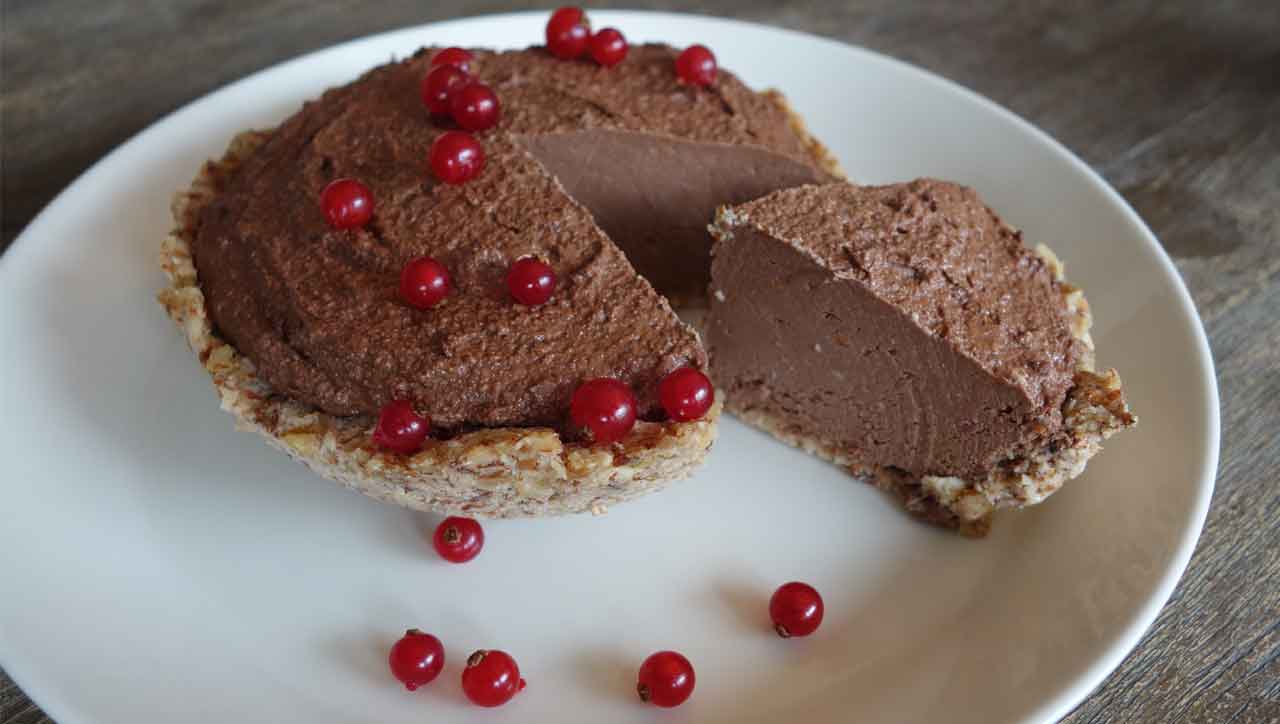 Für besondere Anlässe: Schoko Cashewkuchen.