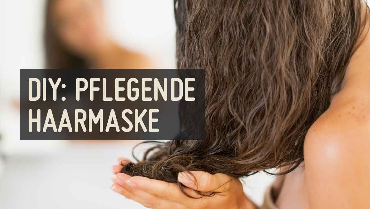 Pflegende Haarmaske mit Kokosöl