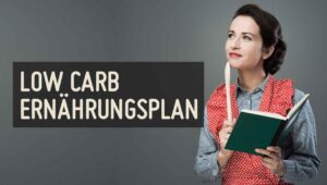 low carb Ernährungsplan