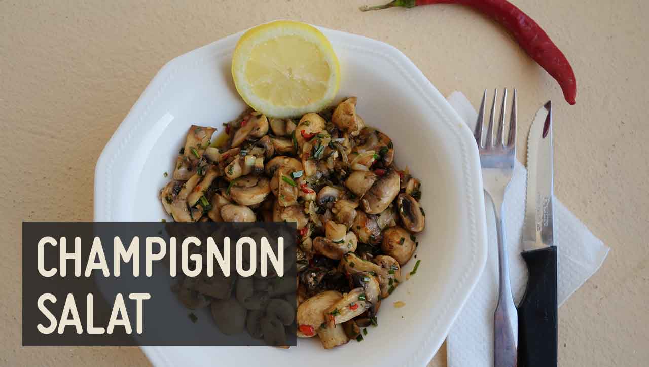 Scharfer Champignon Salat – Paleo360.de