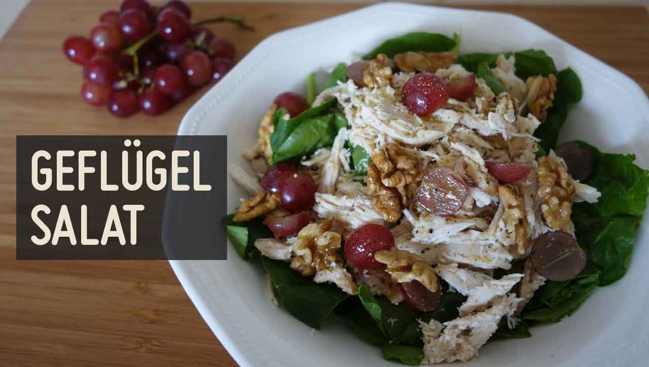 Pikanter GeflüGelsalat Mit HäHnchen Oder Putenfleisch - Rezepte Suchen
