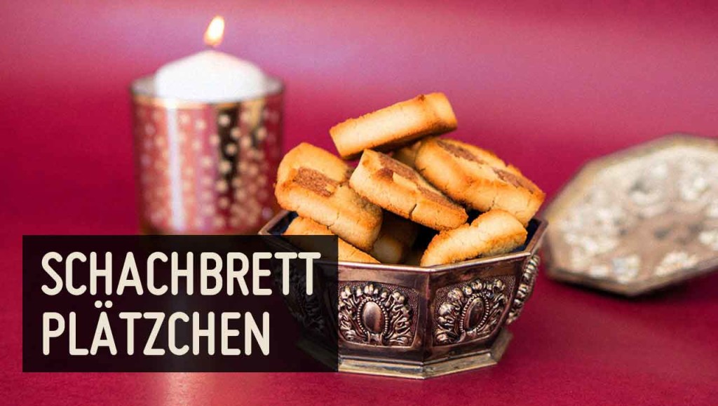 Schachbrett Plätzchen