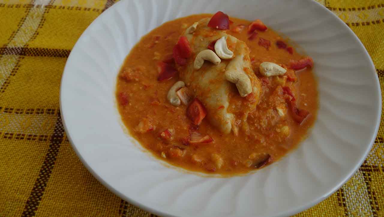 Paprika Cashew Hühnchen