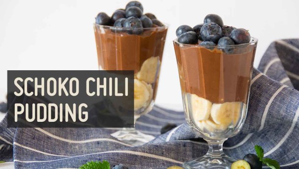 Schoko Chili Pudding