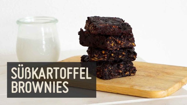 Süßkartoffel Brownies