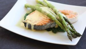 Lachs mit Sauce Béarnaise Rezept