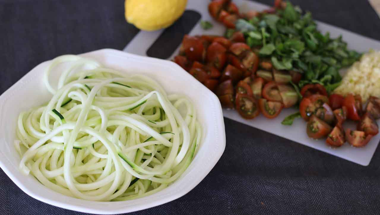 Zoodles auf italienische Art