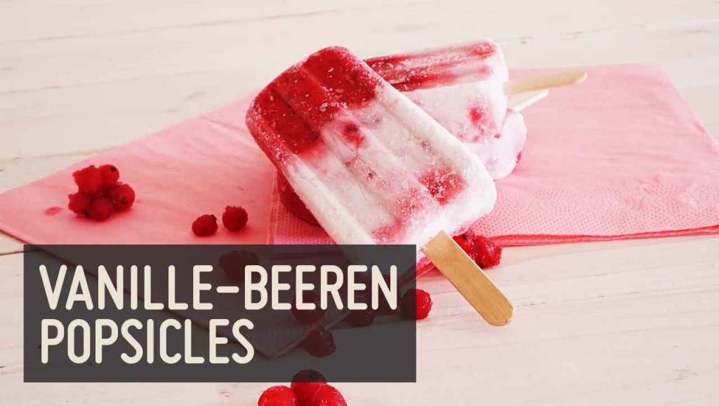 Vanilleeis Popsicles