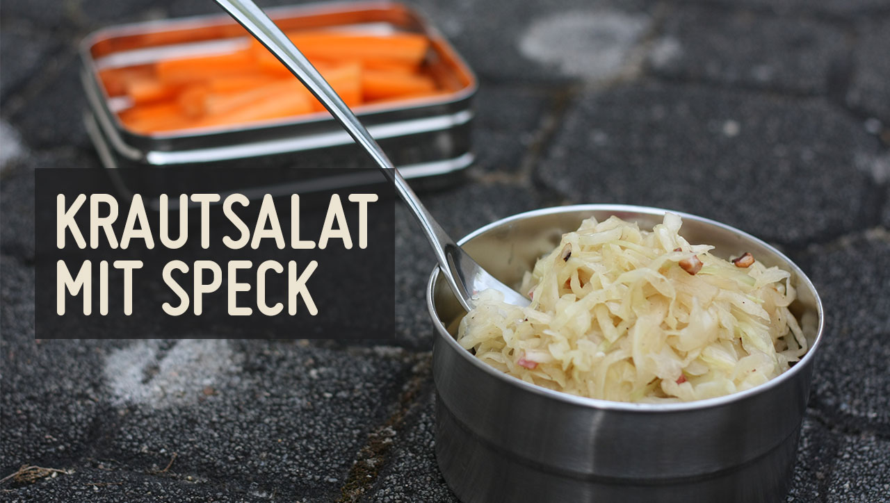 Traditioneller Krautsalat mit Speck – Paleo360.de