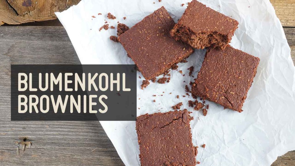 Blumenkohl Brownies