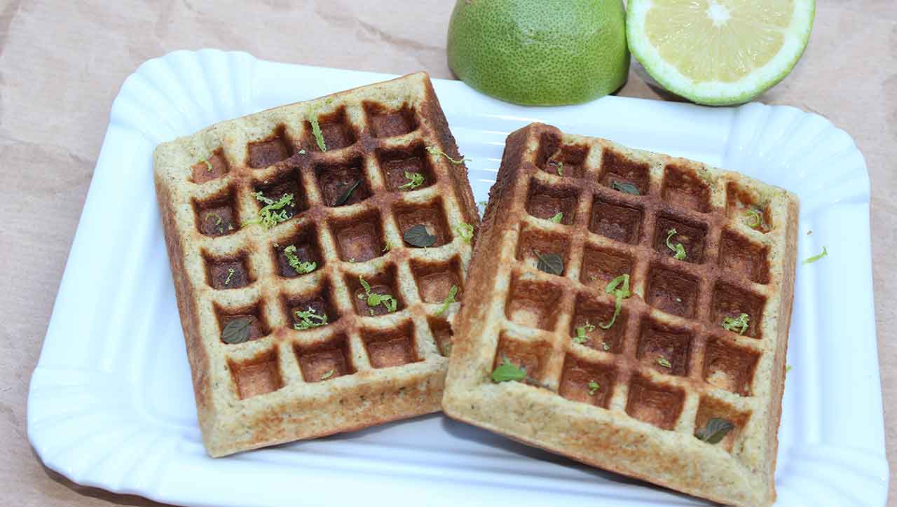 Grundrezept süße Waffeln ohne Nüsse