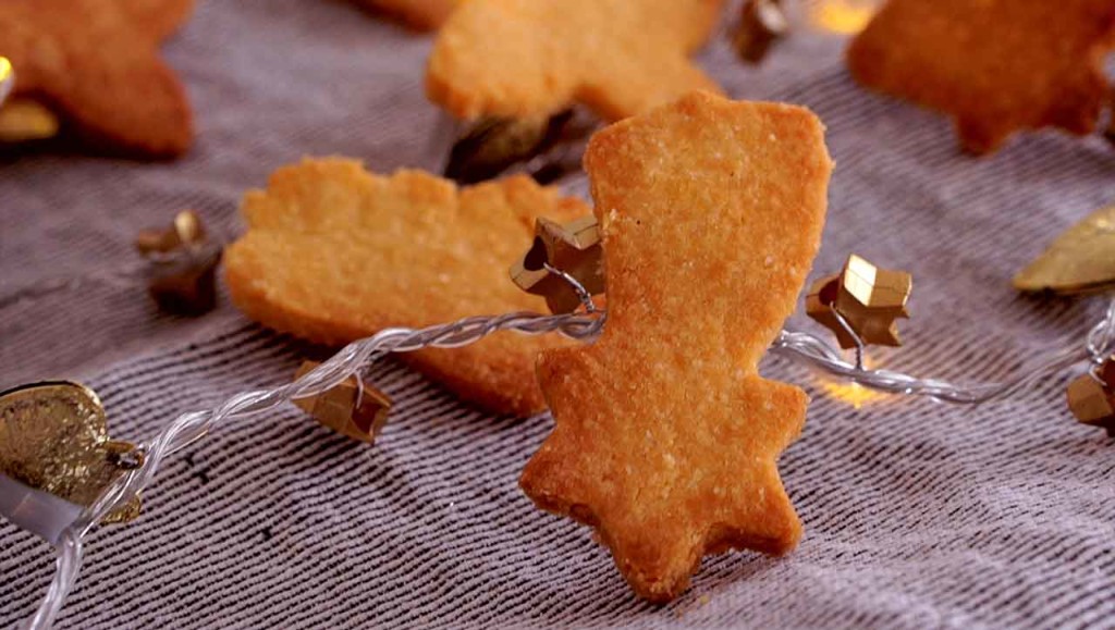 Mürbeteigplätzchen ausstechen