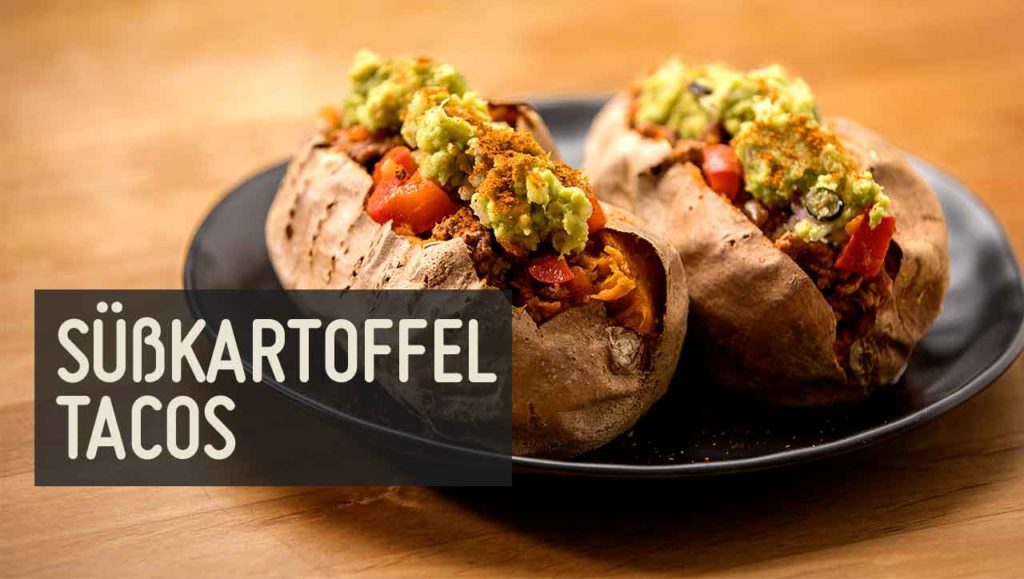 Süßkartoffel Tacos