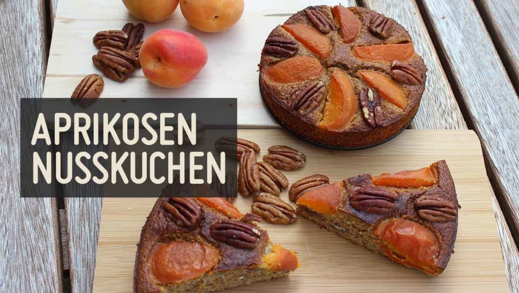 Aprikosen Nusskuchen