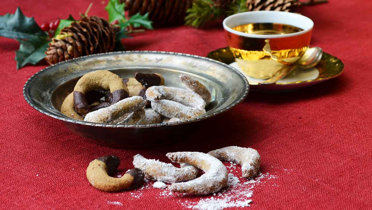 Ein Lieblingsklassiker der Weihnachtszeit: Schokokipferl