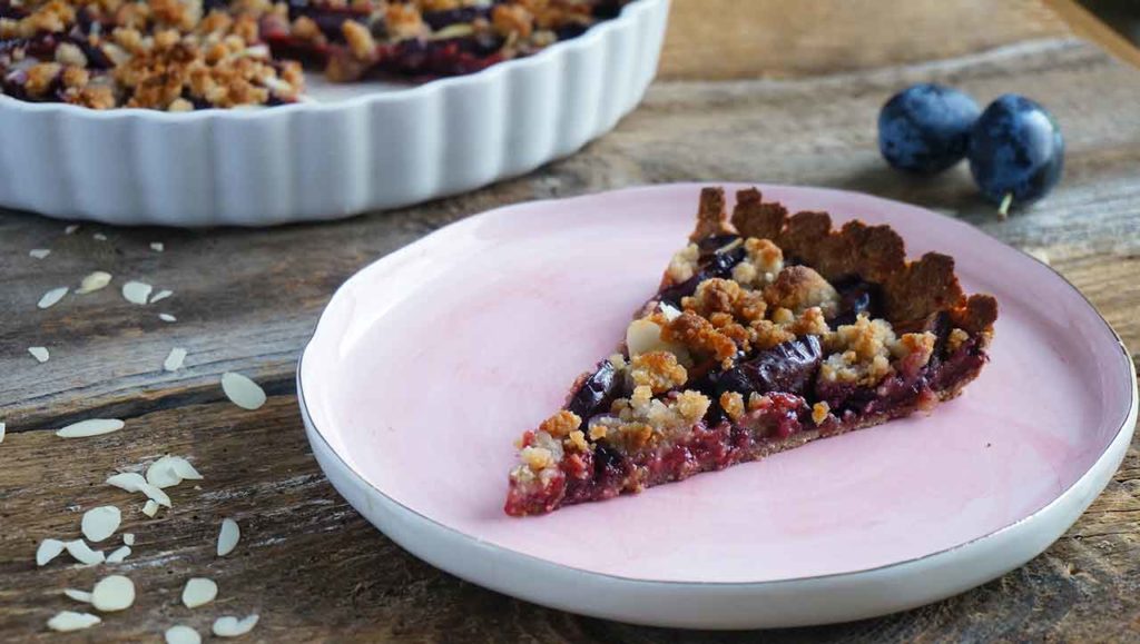 Zwetschgenkuchen Stück