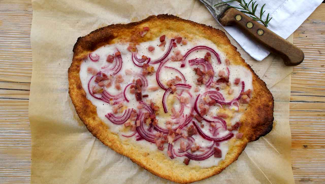 Elsässer Flammkuchen: Ab sofort auch in der Paleo-konformen Variante!