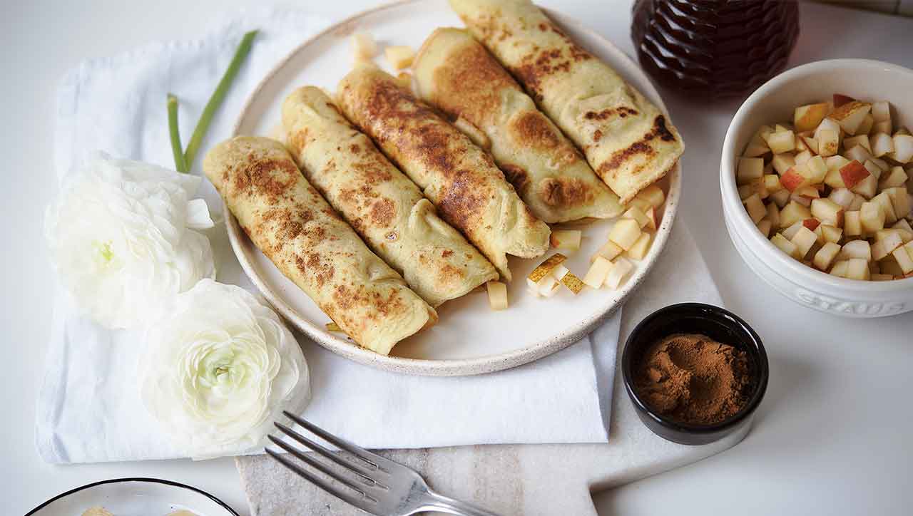 Glutenfreie Crepes: Ein Gedicht für das gemütliche Frühstück