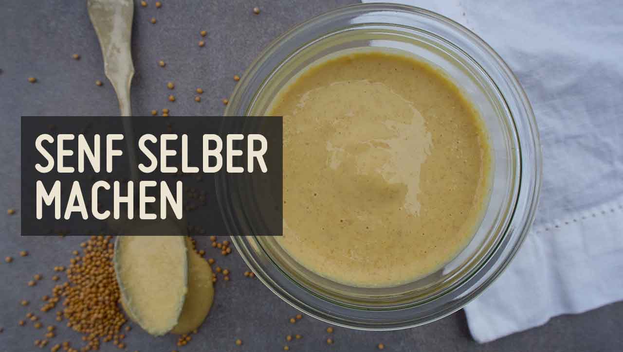 Der Tipp für die nächste Grillparty: Senf selber machen - Paleo360.de
