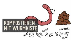 Wurmkiste kompostieren