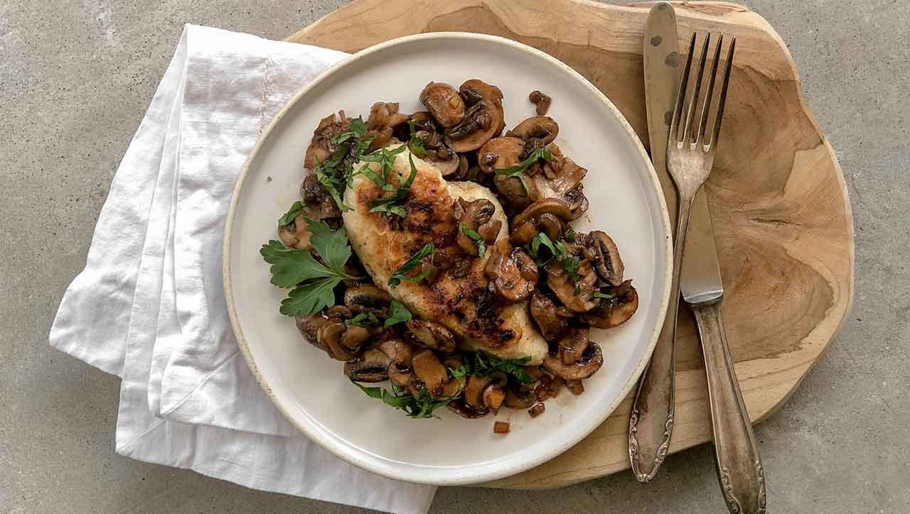 so schnell und einfach: Hühnchen Marsala ist ein Klassiker