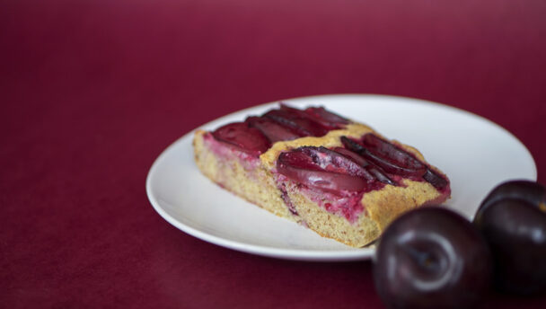 Blechkuchen mit Obst