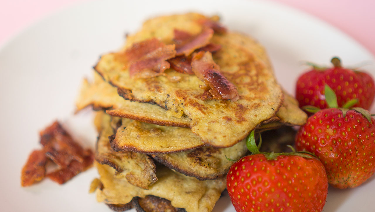 Glutenfreie Pfannkuchen ohne Nüsse